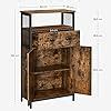 Vasagle Storage Cabinet Multipurpose Sideboard With Drawer And