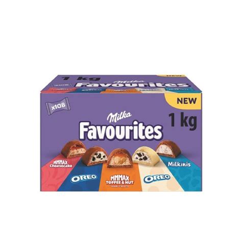 Box Of 1kg Favourites Milka