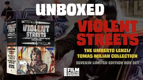 Unboxed Violent Streets The Umberto Lenzi Tomas Milian Collection