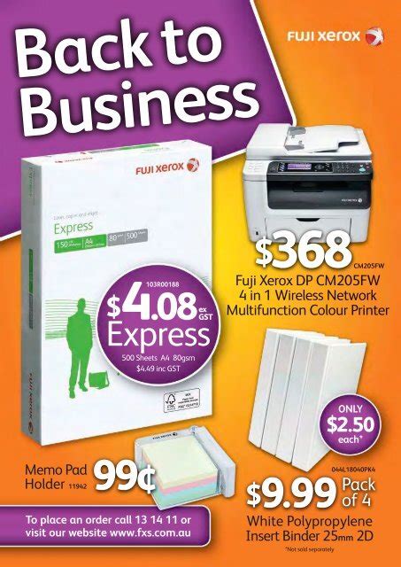 Gst Fuji Xerox Supplies