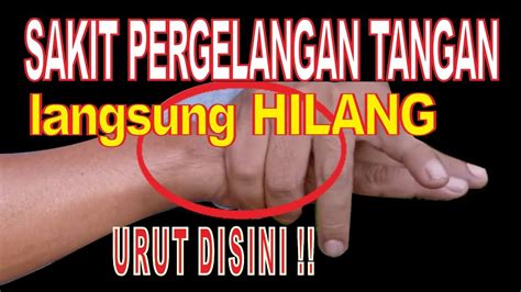 Cara Mengobati Sakit Pergelangan Tangan Dengan Pijat Refleksi YouTube