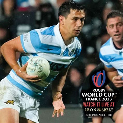 Rugby World Cup Semi Finals: Argentina vs New Zealand - Iron Abbey