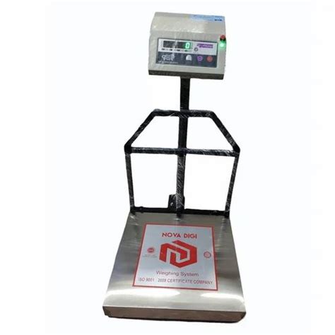 Kg Stainless Steel Electronic Platform Scale At Rs Digital