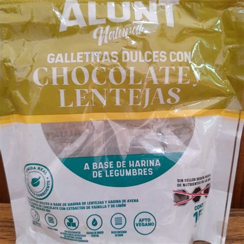 Alunt Natural Galletitas Dulces Con Chocolate Y Lentejas Review Abillion