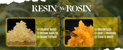 Live Resin Vs Rosin Green Herbal Care