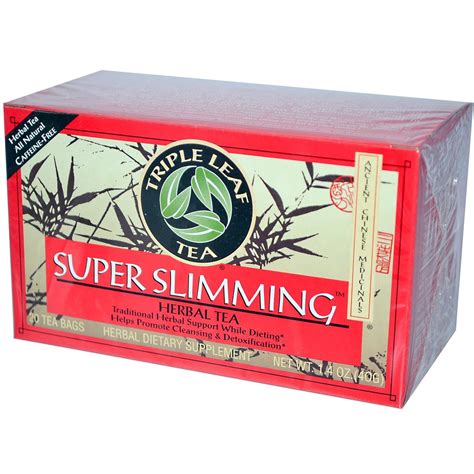 Amazon Super Slimming Tea By Triple Leaf Tea Bags Grocery