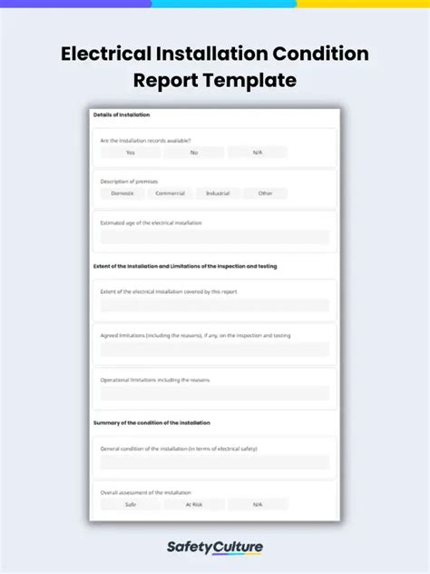 Electrical Installation Condition Report Eicr Safetyculture