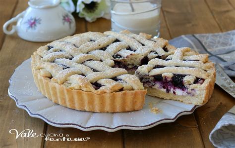 Crostata Ricotta E Marmellata Con Pasta Frolla Allo Yogurt