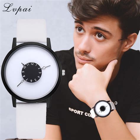 Pc Lvpai Casual Quartz Leather Band Watch Analog Wrist Watch Uygun