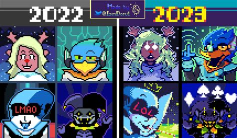 Deltarune Chapter 2 Portraits Remastered By Iamdoru1 On Newgrounds