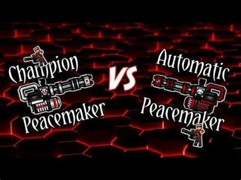 Pixel Gun 3D Champion Peacemake VS Automatic Peacemaker YouTube