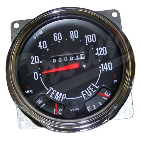 Crown® Jeep Cj5 Cj7 1982 Speedometer Assembly