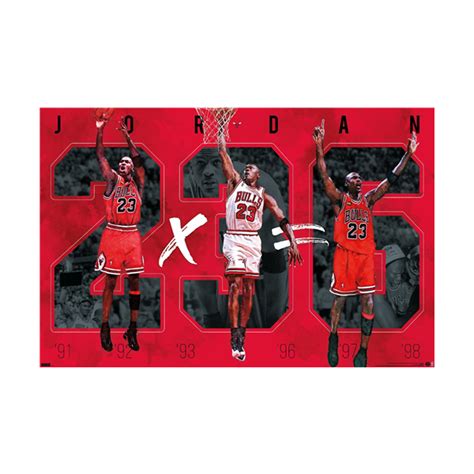 MICHAEL JORDAN - SIX - Athena Posters