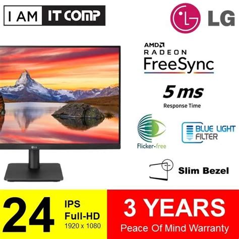 Lg Monitor Lg Inch Mp B Mp B Fhd Ips Hz Monitor With