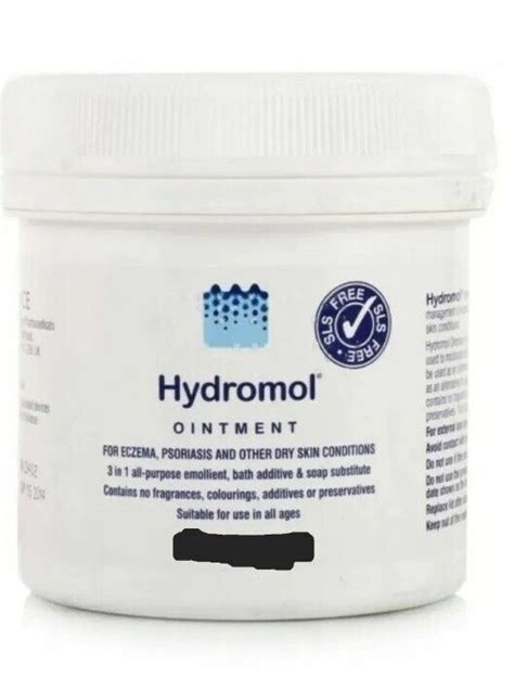 Hydromol Ointment 500g Eczema Psoriasis Etc Brand New Free Pandp 5036631001081 Ebay