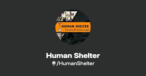 Human Shelter Instagram Linktree