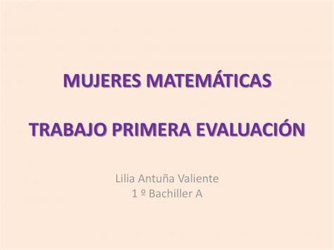 PDF Mujeres Matem Ticas DOKUMEN TIPS