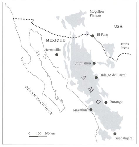 La Sierra Madre Occidentale Encadré 1 Géologie De La Sierra Madre