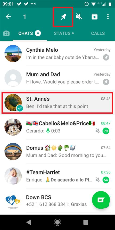 How To Pin Conversations In WhatsApp