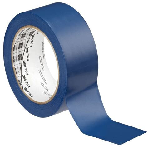 Ruban adhésif PVC souple 764i 50 8 mm x 33 m Bleu 3M