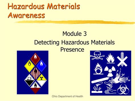 Ppt Hazardous Materials Awareness Powerpoint Presentation Free