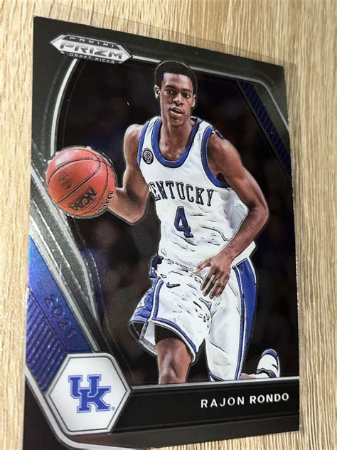 Panini Prizm Draft Picks Prizm Silver Rajon Rondo Kentucky