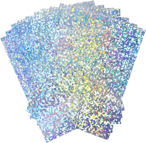 Lot De Feuilles De Papier Cartonn Holographique A G M