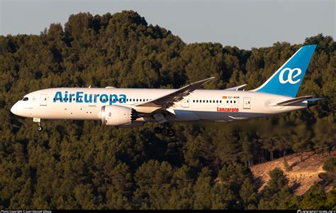 Ec Mom Air Europa Boeing Dreamliner Photo By Juan Manuel Gibaja