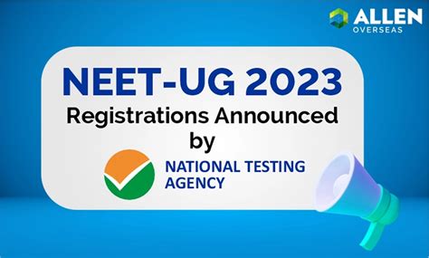 Neet Ug 2023 Registrations Announced By Nta Blog