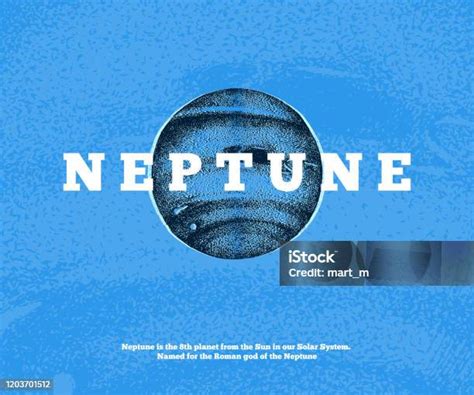 Tangan Digambar Neptunus Planet Ilustrasi Stok Unduh Gambar Sekarang