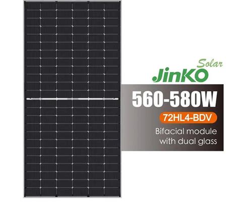 Jinko Longi Trina Ja 570W 580W 575W Tiger Neo N Type Bifacial Double