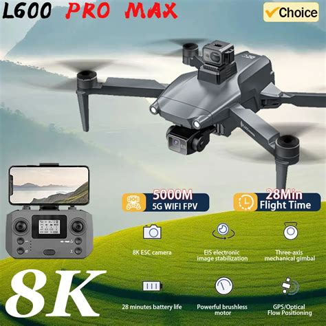 Dron Profesional Con C Mara 8K Cuadric Ptero HD De Doble Lente 3 Ejes