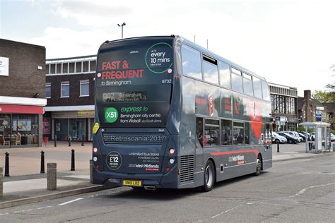 National Express West Midlands 6732 SN15 LDZ ADL Enviro 400MMC A