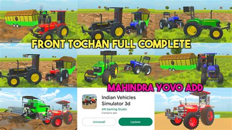 Front Tochan New Update In Indian Vehicles Simulator D