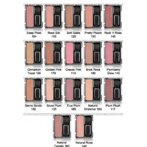 CoverGirl Makeup Color Chart