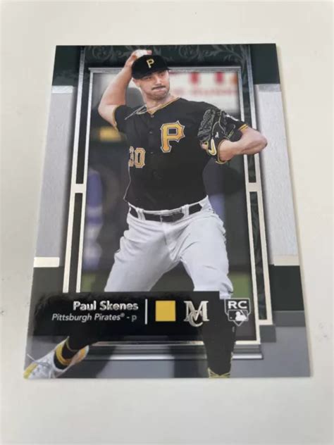 Collection Mus E Paul Skenes Topps Re Carte Recrue Pirates Rc