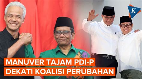 Manuver Tajam Pdi P Dekati Koalisi Perubahan Usai Berseberangan Dengan