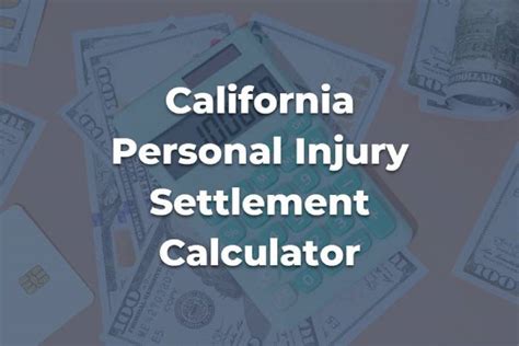 Best Personal Injury Settlement Calculator For Californians Lawlinq