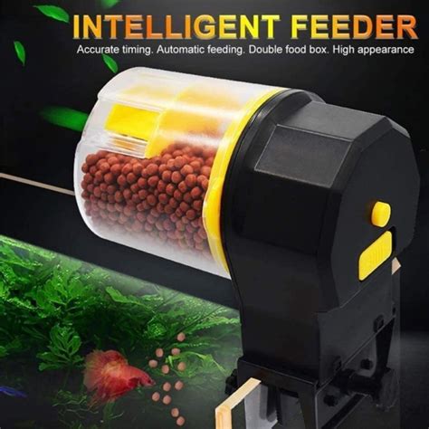 Jual Alat Pemberi Makan Pakan Ikan Otomatis Akuarium Fish Feeder Auto