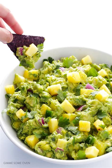 Pineapple Guacamole Gimme Some Oven