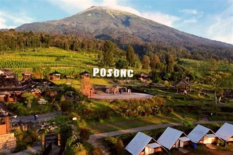 Wisata Alam Posong Kledung Temanggung Surga Pegunungan Yang