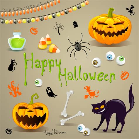 Halloween Golf Clipart