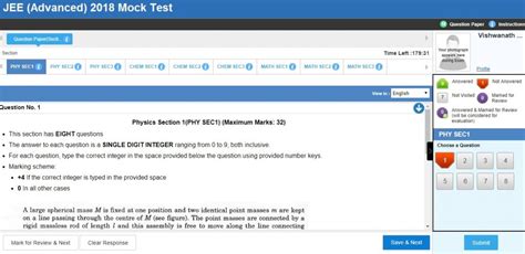 JEE Update : Official Mock Test for JEE (Advanced) 2018 Released - My ...