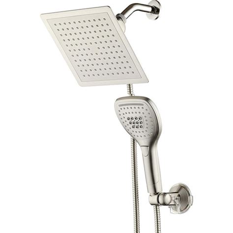 Aster Form Corp Rain Dual Shower Head 2 5 Gpm Gpm Wayfair