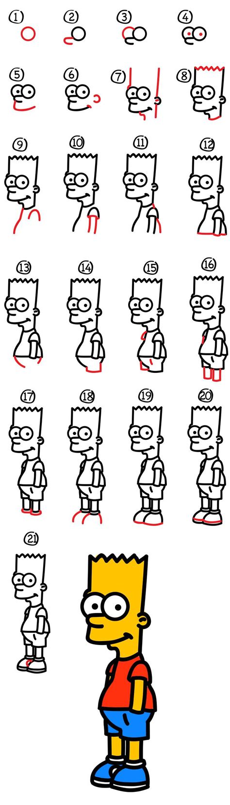 Simpsons Characters Drawings Step By Step – Warehouse of Ideas