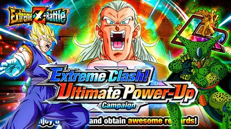 Ultimate Power Up Campaign Agl Super Vegito Eza Lr Cell Campaign More Dbz Dokkan Battle