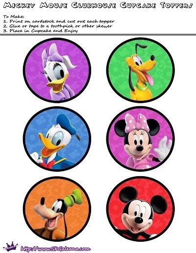 Free Mickey Mouse Clubhouse Printable Party Kit Artofit