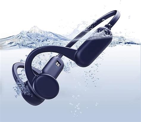 Hcmobi Casque Conduction Osseuse Natation Casque Sans Fil Bluetooth