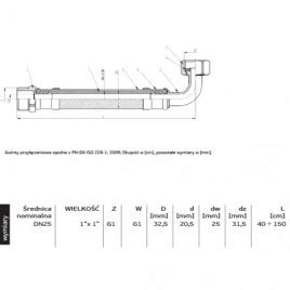 Wąż elastyczny z kolankiem WZ 1x1 60cm w oplocie ze stali nierdzewnej