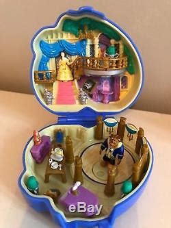 Vintage Disney Polly Pocket Beauty And The Beast Castle Bluebird